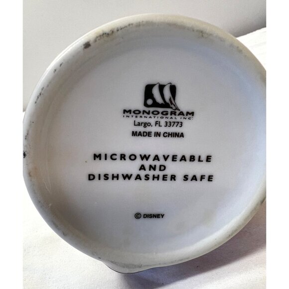 Red Disney Mickey Mouse 3D Ceramic Mug By Monogram - Microwaveable & Dishwasher - Picture 4 of 6